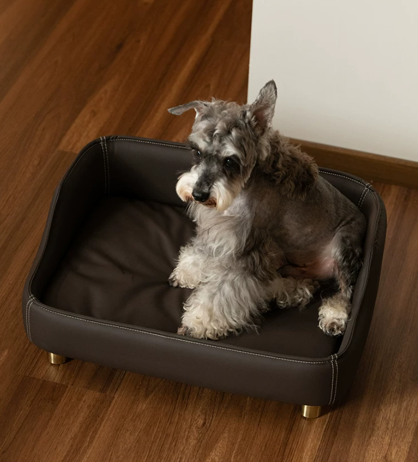 Leather Waterproof Pet Sofa Bed
