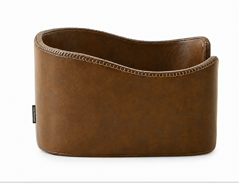 Leather Pet Lounge Sofa Bed