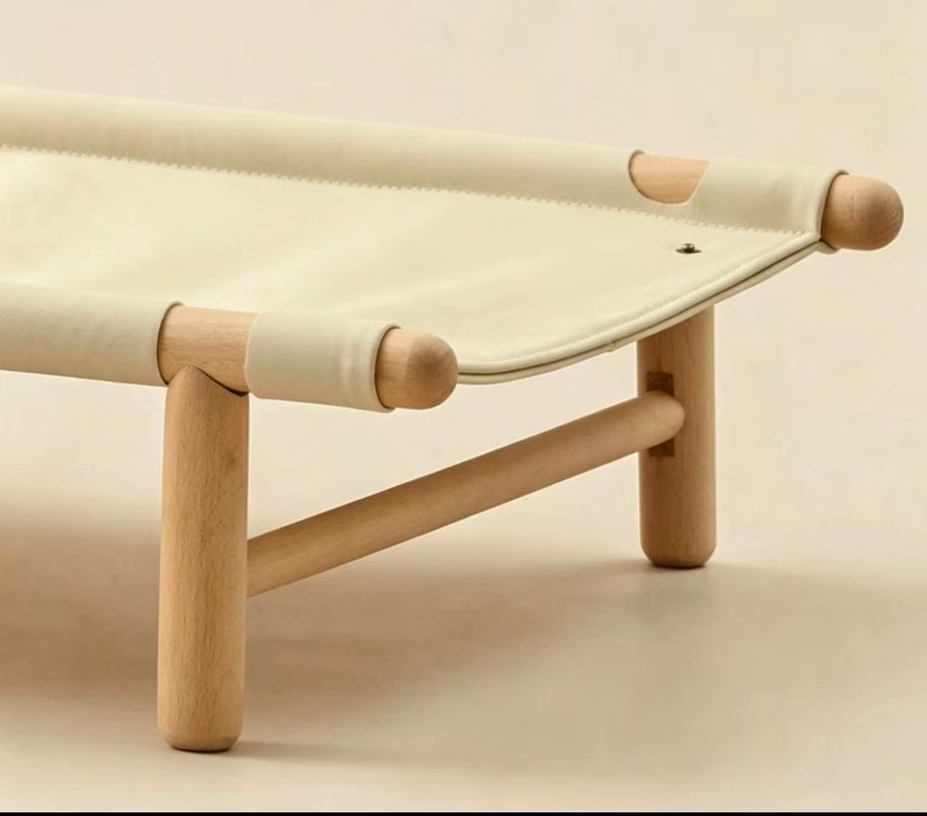 Foldable Elevated Pet Lounge Bed