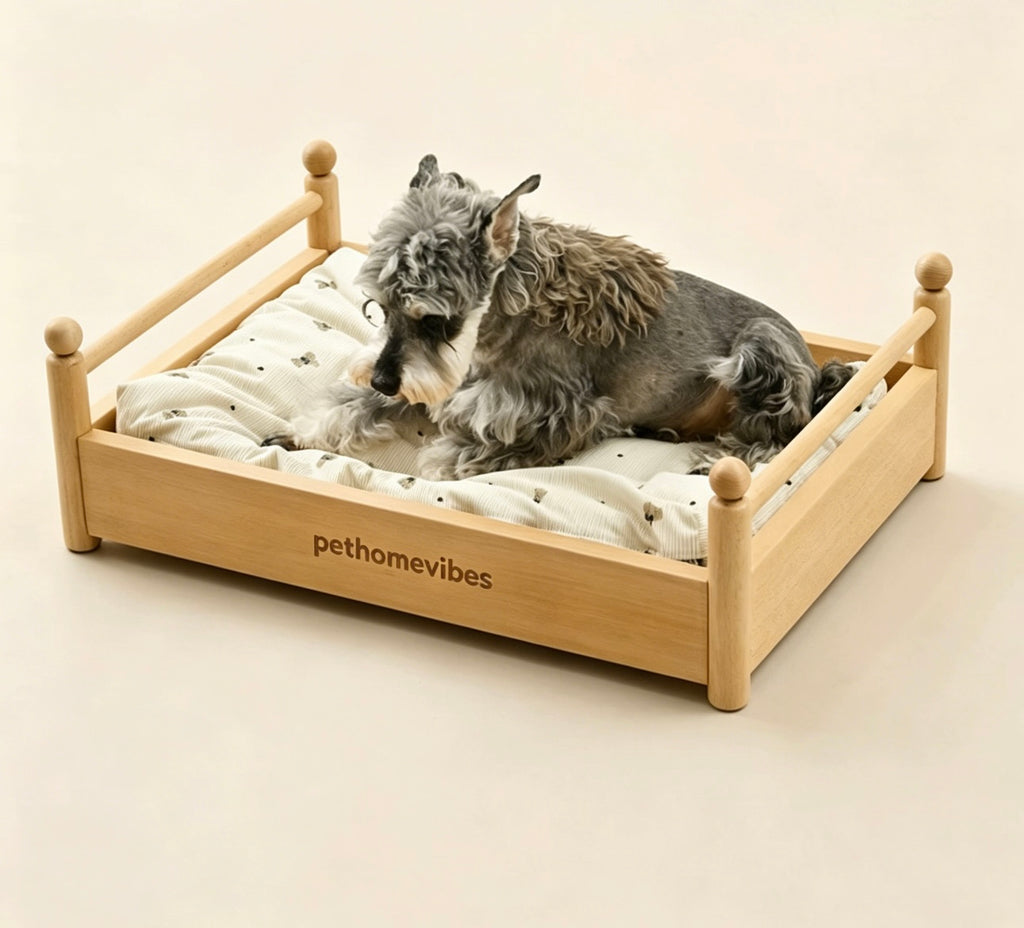 Wood Pet Bed