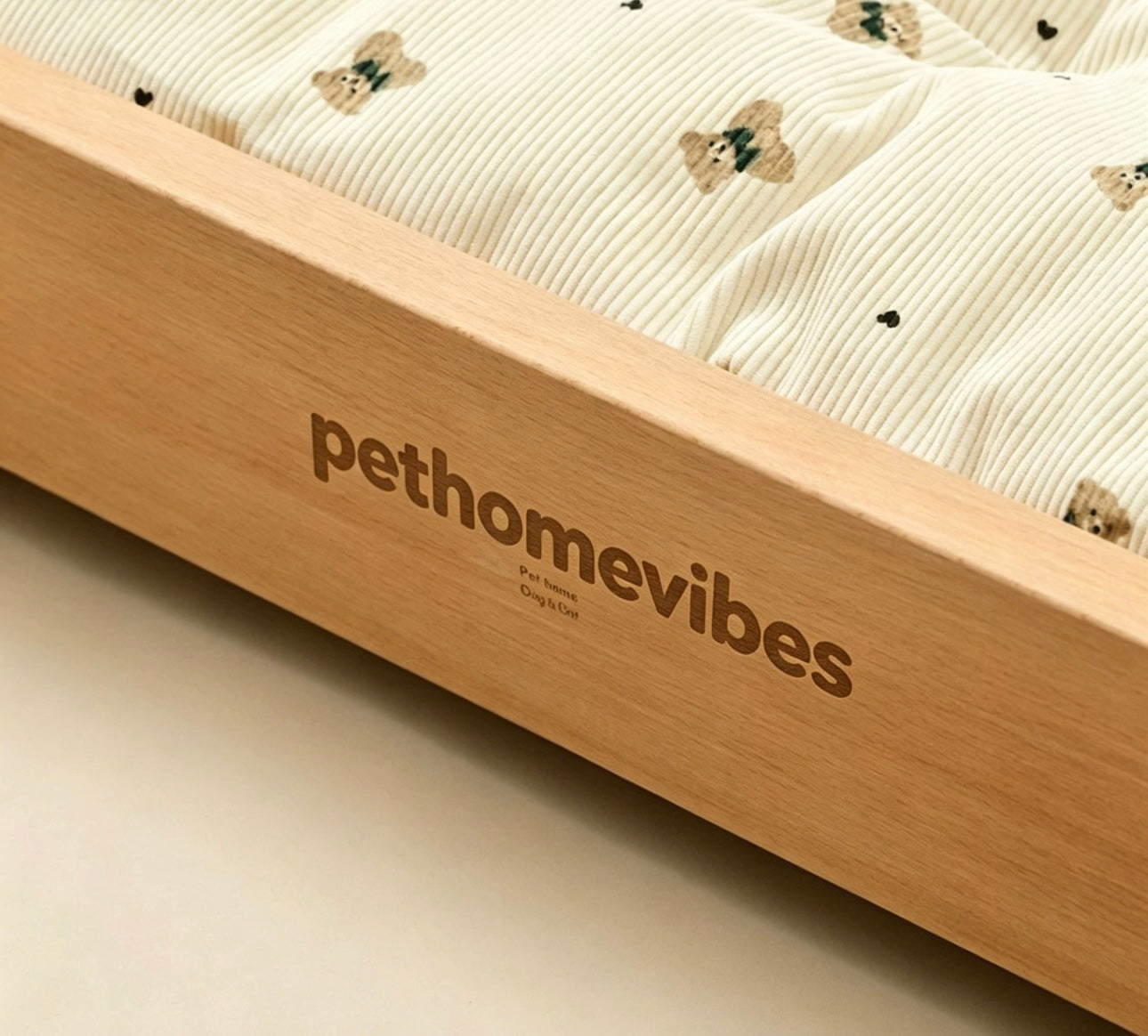 Wood Pet Bed