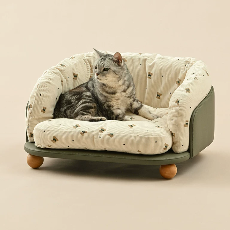 Wood Frame Pet Sofa Bed