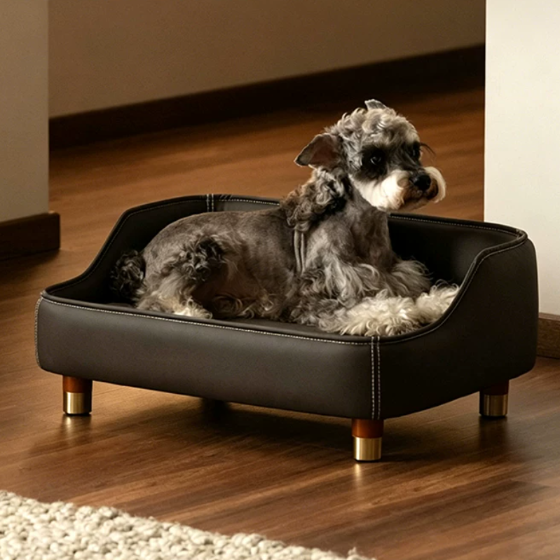 Leather Waterproof Pet Sofa Bed