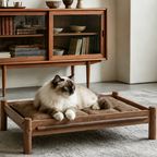 Wooden Elevated Pet Bed