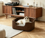 Leather Pet Lounge Sofa Bed