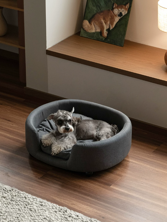 Round Breathable Pet Sofa Bed