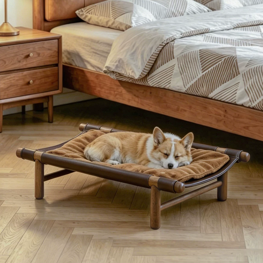 Foldable Elevated Pet Lounge Bed