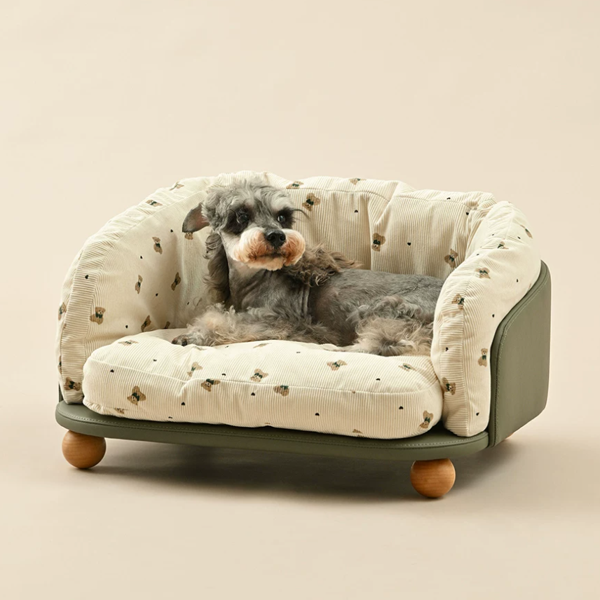 Wood Frame Pet Sofa Bed