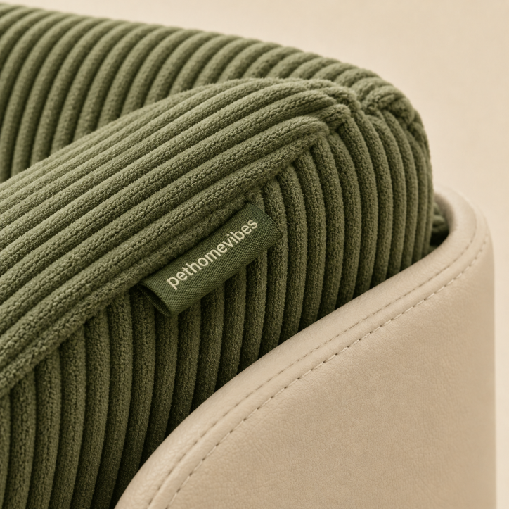 Luxury Corduroy Pet Sofa Bed